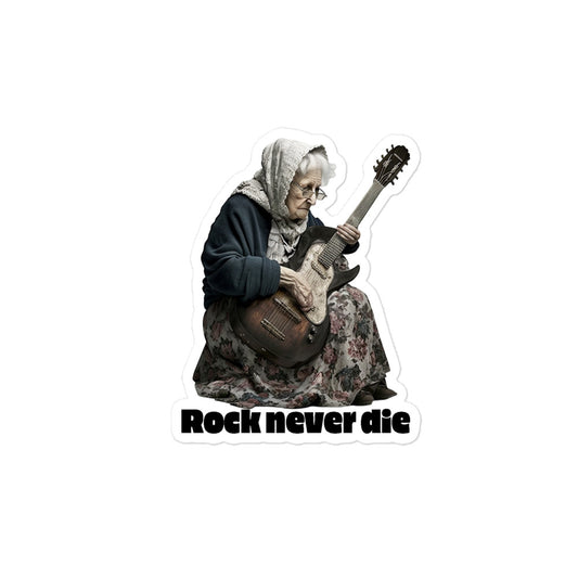 Sticker - Rock never die