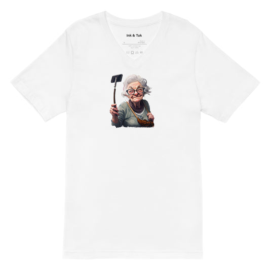 V-neck T-shirt - Lifelong influencer