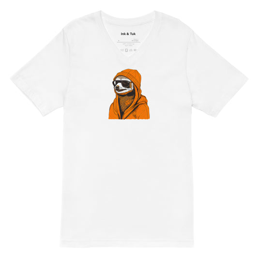 T-shirt Col V - Don't look at me like that
